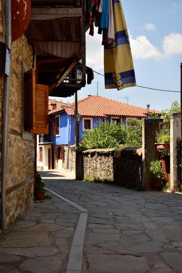 Villa Renovated Old Manor House With Yard Arnaía Exterior foto